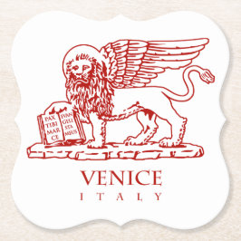 Porta-copo De Papel Leão Venetian