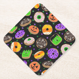 Porta-copo De Papel Legal Glitter Confetti Rosquinha Halloween