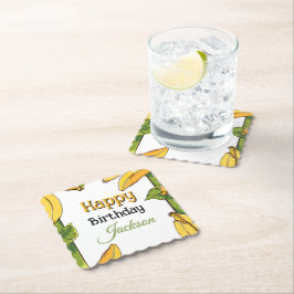 Porta-copo De Papel Let's Go Bananas Any Age Birthday Party