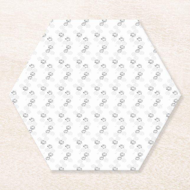 Porta-copo De Papel Língua, Deriva de Neve (Frente)