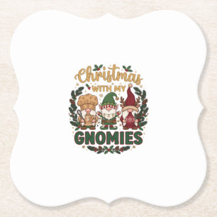 Porta-copo De Papel Luzes de Corda Gnomos de Natal Cana de Açúcar