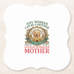 Porta-copo De Papel Mãe Cachorro Retriever Dourado Girassóis Abelhas_1