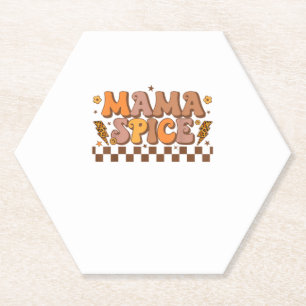 Porta-copo De Papel Mãe da Família de Ação de Graças de Bombas Retro Q