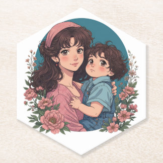 Porta-copo De Papel mãe&filho