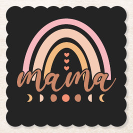 Porta-copo De Papel Mama Rainbow