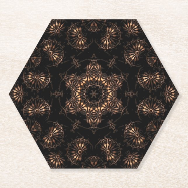 Porta-copo De Papel Mandala da Idade do Bronze (Frente)
