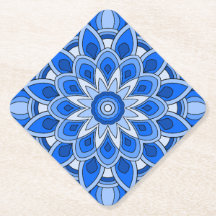 Mandala em azul