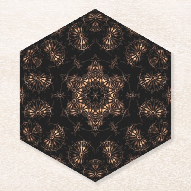 Porta-copo De Papel Mandala Idade do Bronze (Frente)
