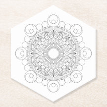 Mandala Preto e Branco v2
