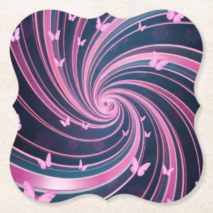 Porta-copo De Papel Manteiga rosa