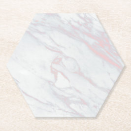 Porta-copo De Papel Marble Pastel Stone Texture Glitter Watercolor