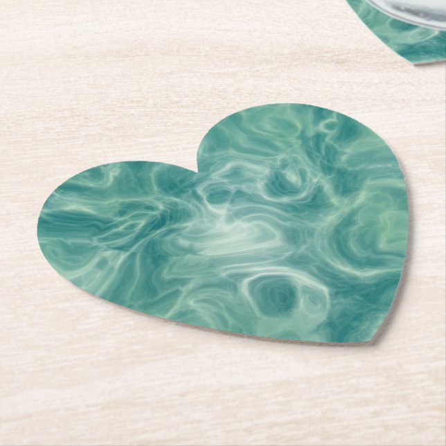 Porta-copo De Papel Marble Verde (Angular)