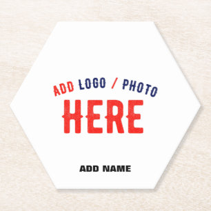 PORTA-COPO DE PAPEL MARCA VERIFICADA BRANCA PERSONALIZÁVEL MODERNA