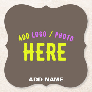 PORTA-COPO DE PAPEL MARCA VERIFICADA DO CAFÉ PERSONALIZÁVEL MODERNO