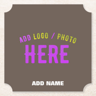 PORTA-COPO DE PAPEL MARCA VERIFICADA DO CAFÉ PERSONALIZÁVEL MODERNO