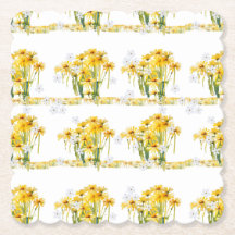 margareidas delicadas! borda rendilhada