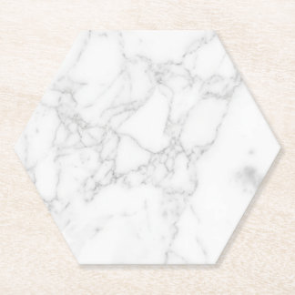 Porta-copo De Papel Mármore Branco