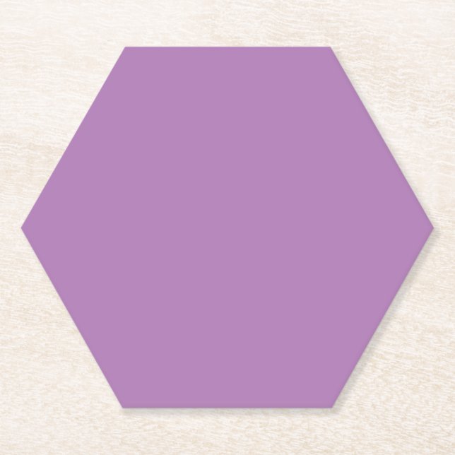Porta-copo De Papel Matiz de Londres, Ópera Roxa, Roxo Pálido, (Frente)