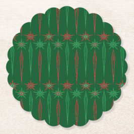 Porta-copo De Papel Médio Mod Imprime Portas copos de Livro Verde