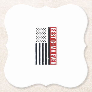 Porta-copo De Papel Melhor Design de Vetor de Bandeira Patriótica G-Ma