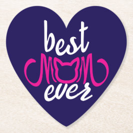 Porta-copo De Papel Melhor Mãe Nunca