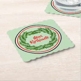 Porta-copo De Papel Meri Kirihimete Maori Feliz Natal