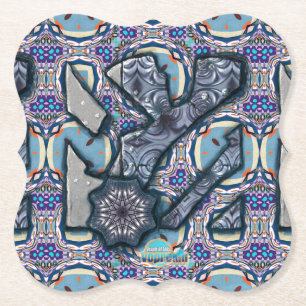 Porta-copo De Papel Metal vivo n.o 2