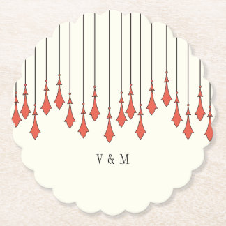 Porta-copo De Papel Midnight Autumn Wedding