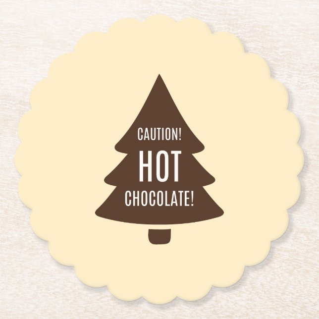Porta-copo De Papel Mikitiez hotchocolate christmas mashmello warm (Frente)