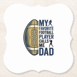 Porta-copo De Papel Minha Camiseta de Jogador de Futebol Favorito Me C