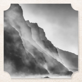 Porta-copo De Papel Mist nas rochas