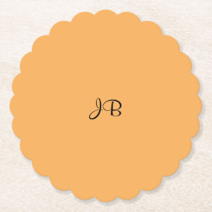 Porta-copo De Papel MODELO de cor sólida amarelo ouro