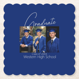 Porta-copo De Papel Modern Graduation Party Photo Display