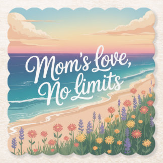 Porta-copo De Papel Mom’s Love, No Limits
