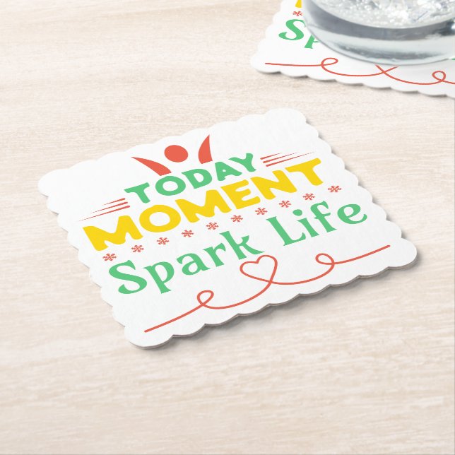 Porta-copo De Papel Momento Atual, Espete A Vida (Angular)