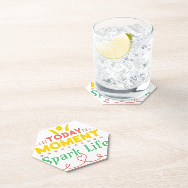 Porta-copo De Papel Momento Atual, Espete A Vida (Insitu)