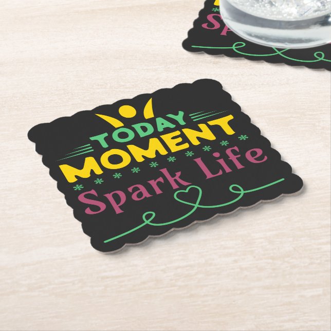 Porta-copo De Papel Momento Atual, Espete A Vida (Angular)