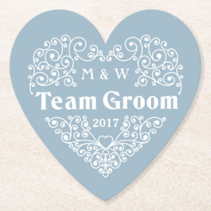 Porta-copo De Papel Monogramas personalizados e portas copos de papel