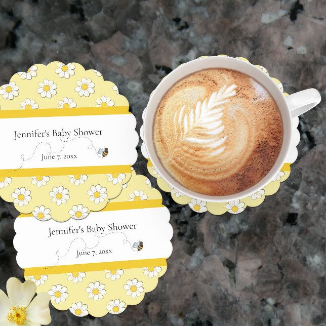 Porta-copo De Papel Mother-to-Bee Baby Shower  (Criador carregado)