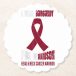 Porta-copo De Papel My Grandson My head Neck Cancer Warrior Gift<br><div class="desc">My Grandson My head Neck Cancer Warrior Gift</div>