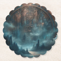 Mystic Gothic Steampunk - Blue Copper Patina