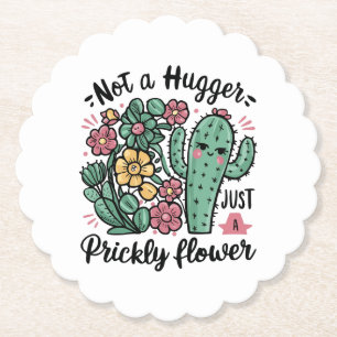 Porta-copo De Papel Não é um Hugger, é só um doce prazer em Cactus