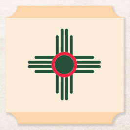 Porta-copo De Papel Natal do Sol Zia do Novo México 