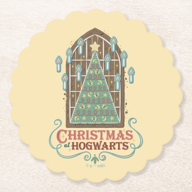 Porta-copo De Papel Natal no HOGWARTS™ Cookie Graphic (Frente)