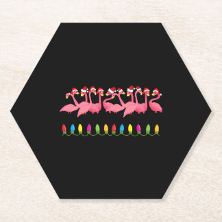 Porta-copo De Papel NATAL NOS PAPAIS NOEIS DE design FLAMINGO DA PRAIA