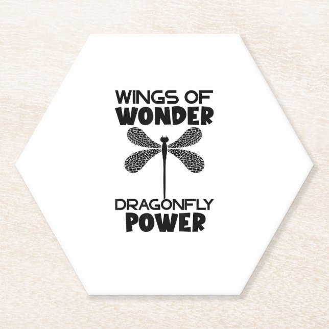 Porta-copo De Papel Nature Insect Dragonflies Power Wings Of Wonder Dr (Frente)