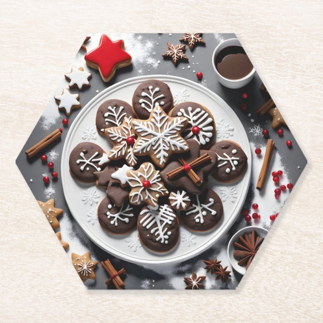 Porta-copo De Papel navidad 1 - 001 (Frente)