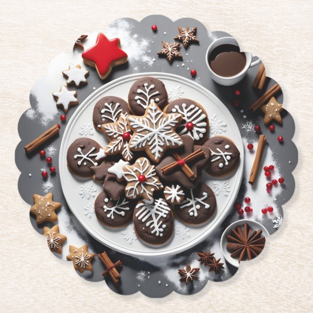 Porta-copo De Papel navidad 1 - 001 (Frente)