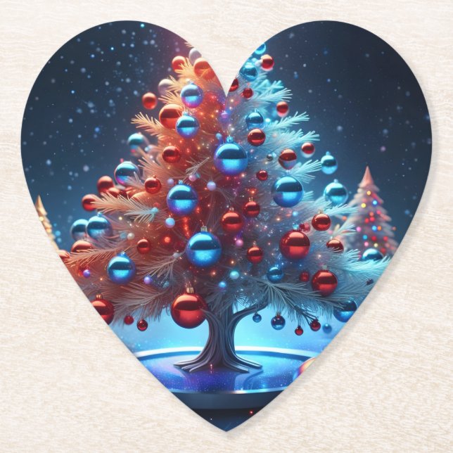 Porta-copo De Papel Navidad 1 - 002 (Frente)