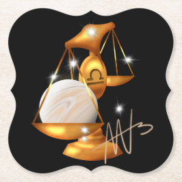 Porta-copo De Papel Nebula Libra Vênus Zodiac